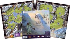 Pandoria: Trolls & Trails game board