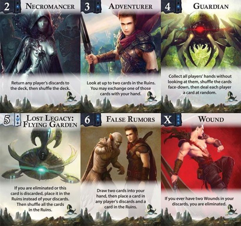 Lost Legacy: Flying Garden cards