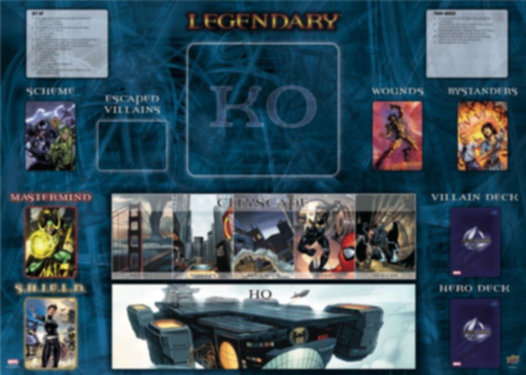 Legendary: A Marvel Deck Building Game speelwijze