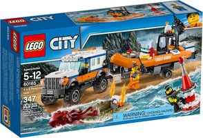 LEGO® City Geländewagen mit Rettungsboot