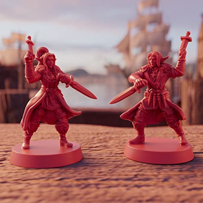 HeroQuest: Hero Collection – The Rogue Heir of Elethorn miniatures