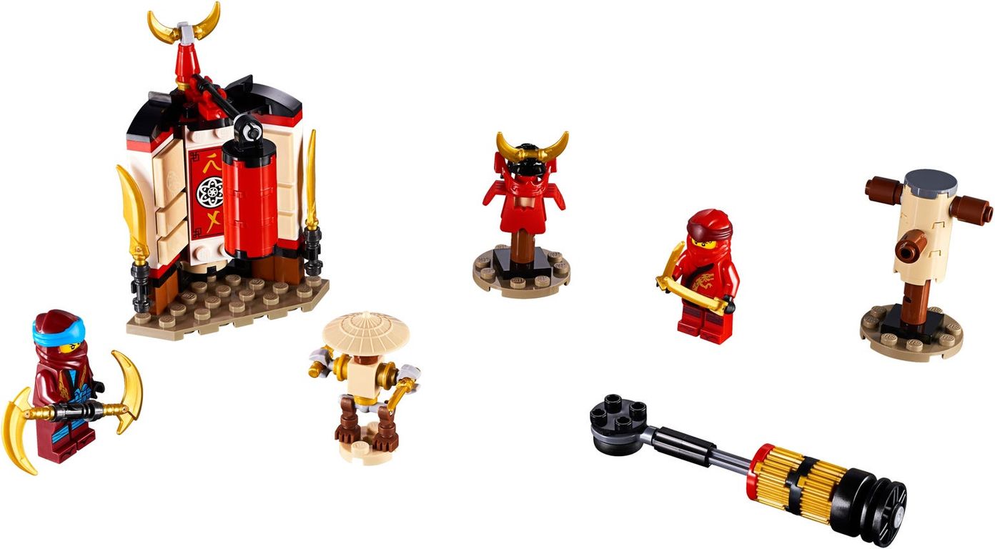 LEGO® Ninjago L'entraînement au monastère composants