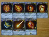 'Arcane Wonders arwwx3ps – de tablero Mage Wars Paladin VS. Siren Expansion cartas