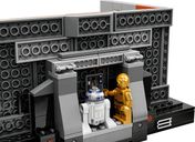 LEGO® Star Wars Diorama du compacteur de déchets de l'Étoile de la Mort face arrière