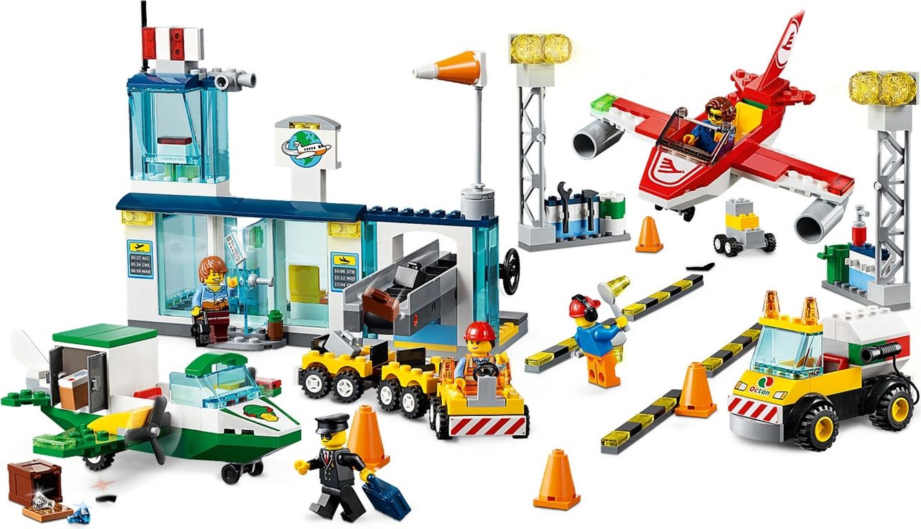 LEGO® Juniors L'aéroport City Central gameplay