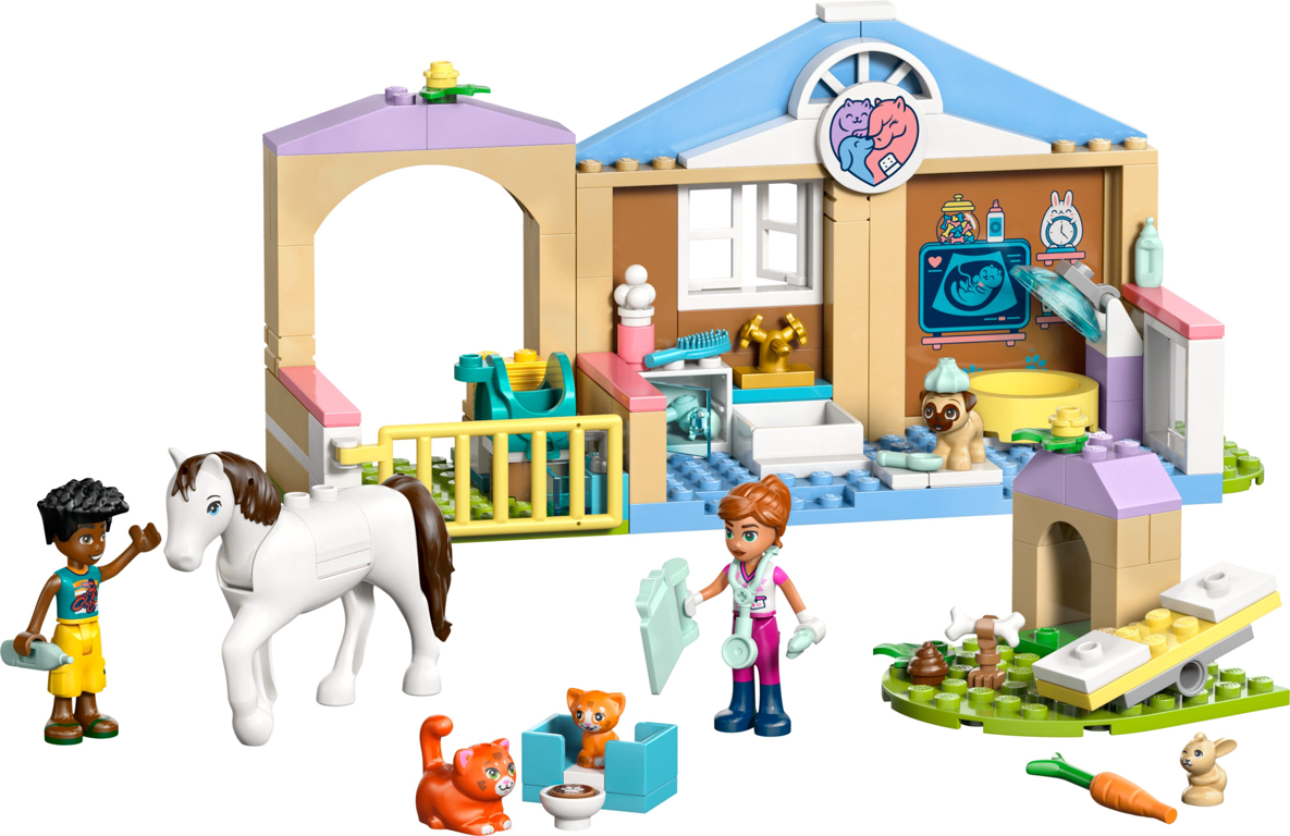 LEGO® Friends Animal Vet Clinic components