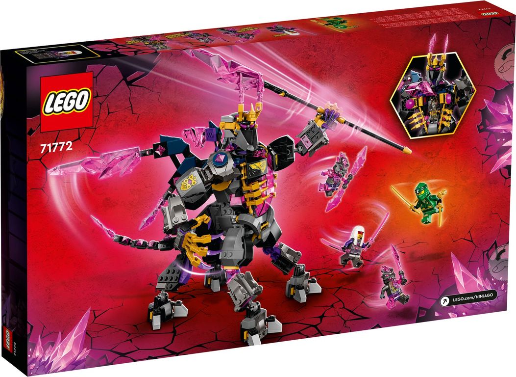 LEGO® Ninjago The Crystal King back of the box
