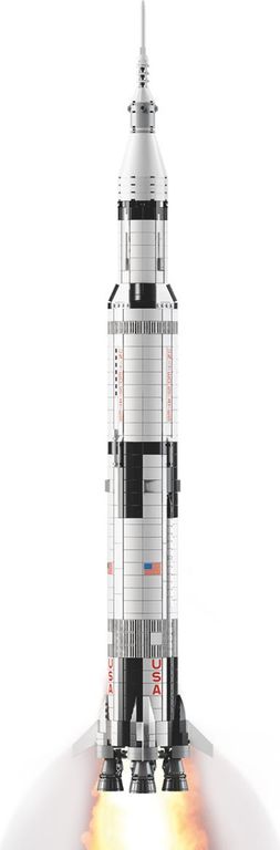 LEGO® Ideas NASA Apollo Saturn V components