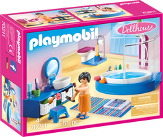 Playmobil® Dollhouse Bathroom with Tub