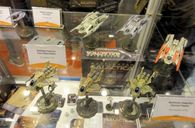 Battlestar Galactica: Starship Battles miniatures
