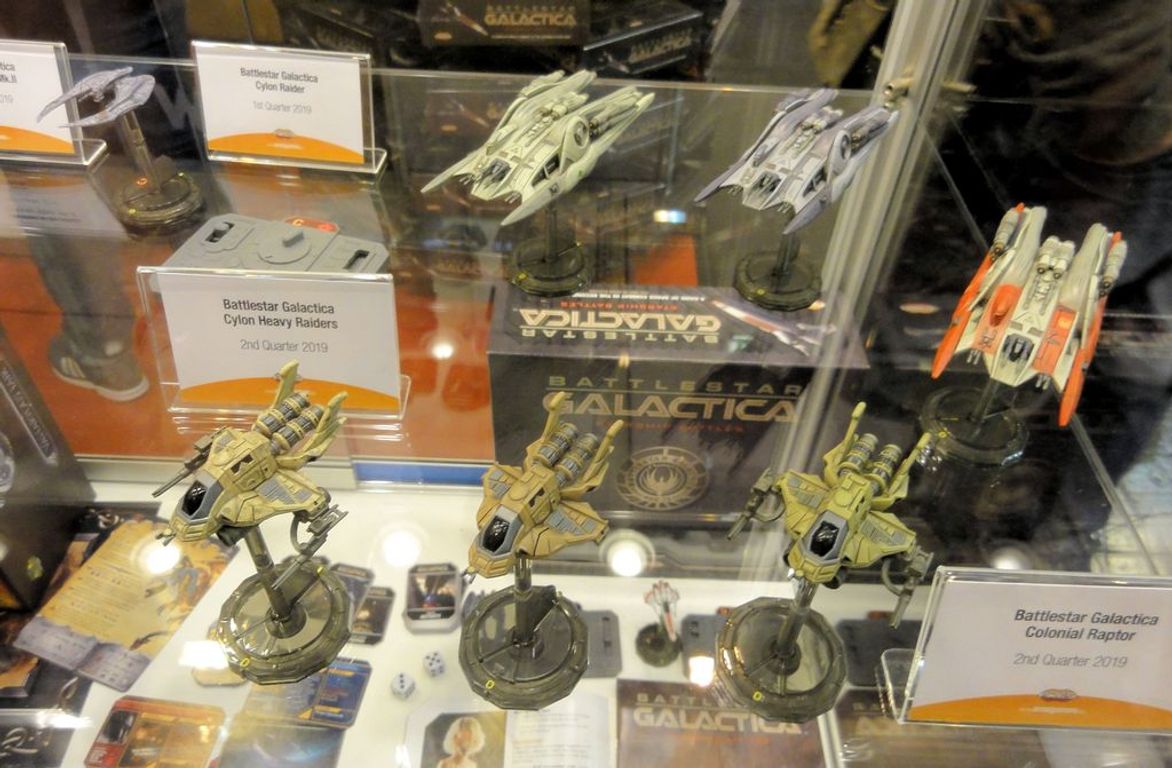 Battlestar Galactica: Starship Battles miniaturas