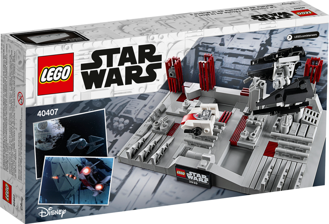 LEGO® Star Wars Death Star II Battle back of the box
