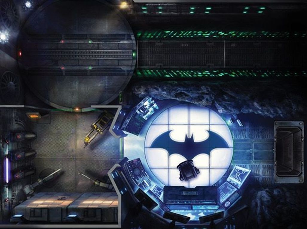 Batman: Gotham City Chronicles – Wayne Manor Expansion game board