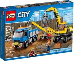 LEGO® City L'excavatrice et le camion