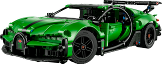 LEGO® Technic Green Bugatti Chiron Pur Sport Hypercar components
