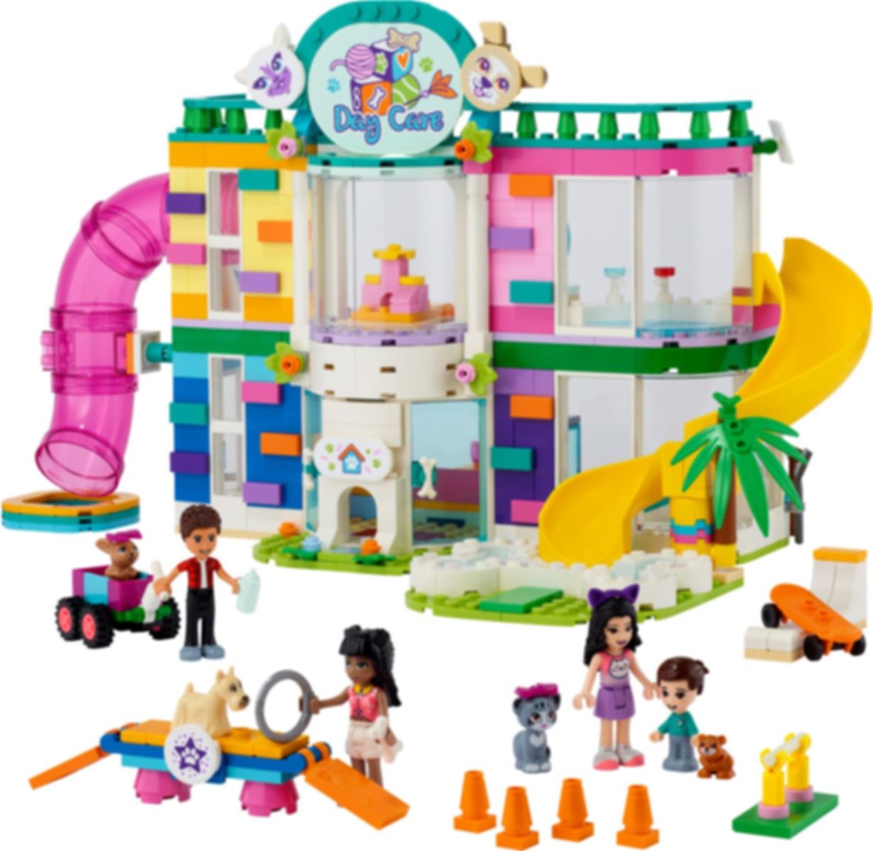 LEGO® Friends Pet Day-Care Center components