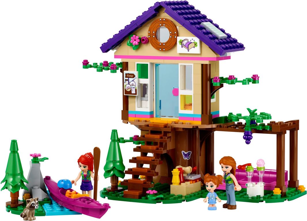 LEGO® Friends Forest House components