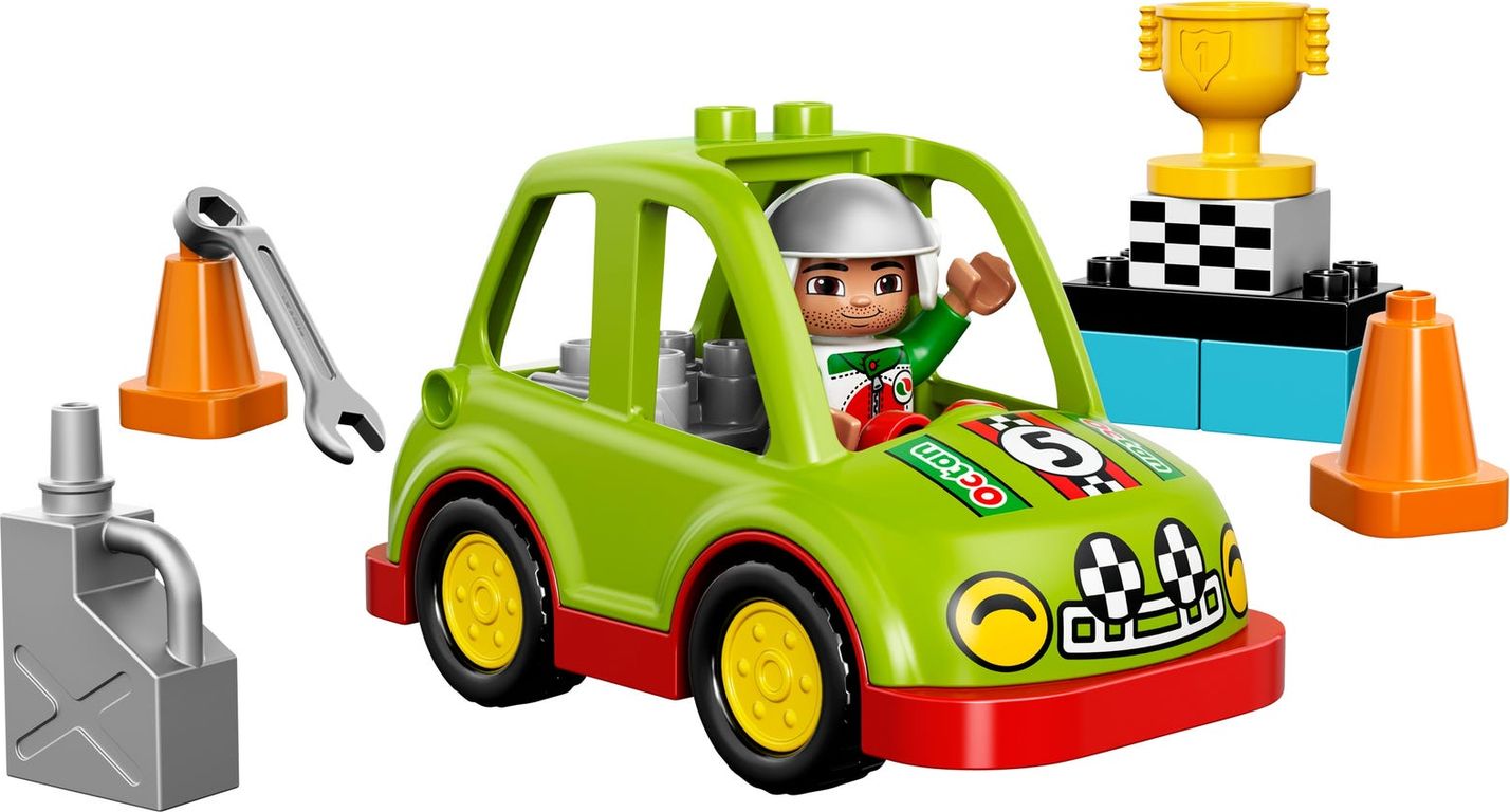 LEGO® DUPLO® Rennwagen komponenten