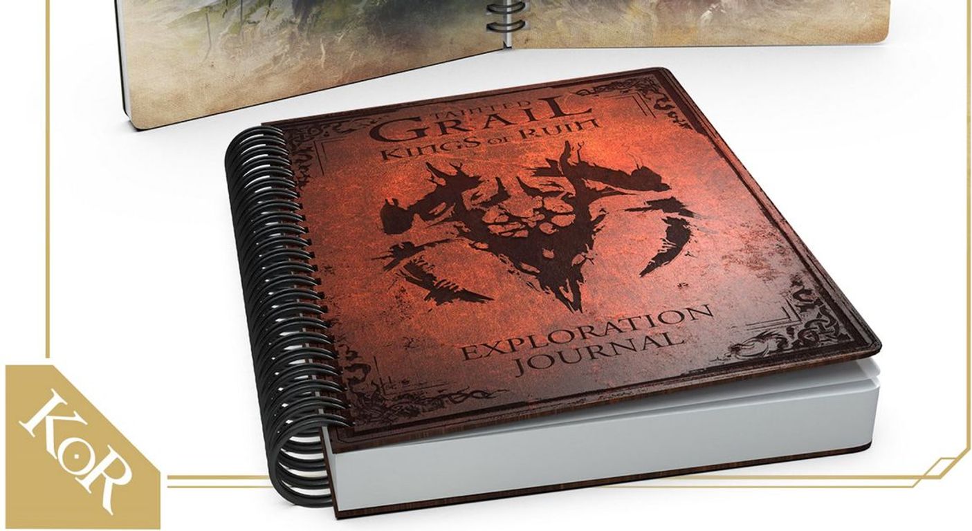 Tainted Grail: Deluxe Journal/Artbook boek