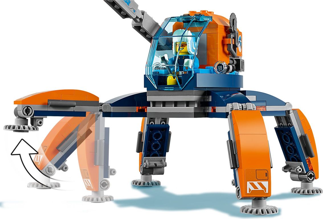 LEGO® City Arctic Ice Crawler components