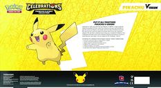 Pokémon TCG: Celebrations Special Collection - Pikachu V-UNION parte posterior de la caja