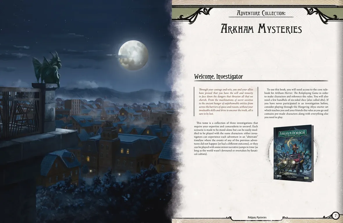 Arkham Horror: The Roleplaying Game - Arkham Mysteries