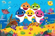 2 Puzzles - Baby Shark and Family