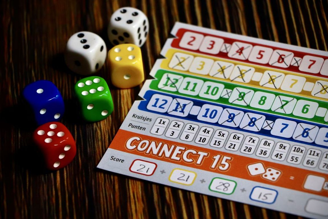 Qwixx 15 componenten