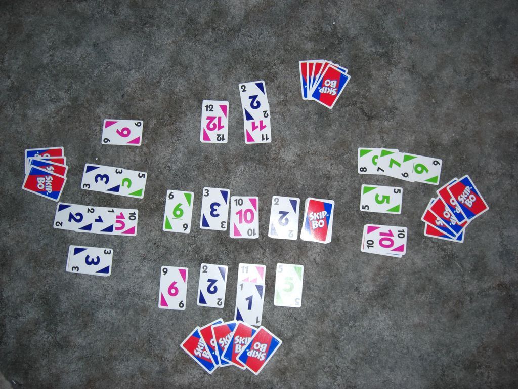 Games Skip-Bo Deluxe Jeu de cartes, Jeux