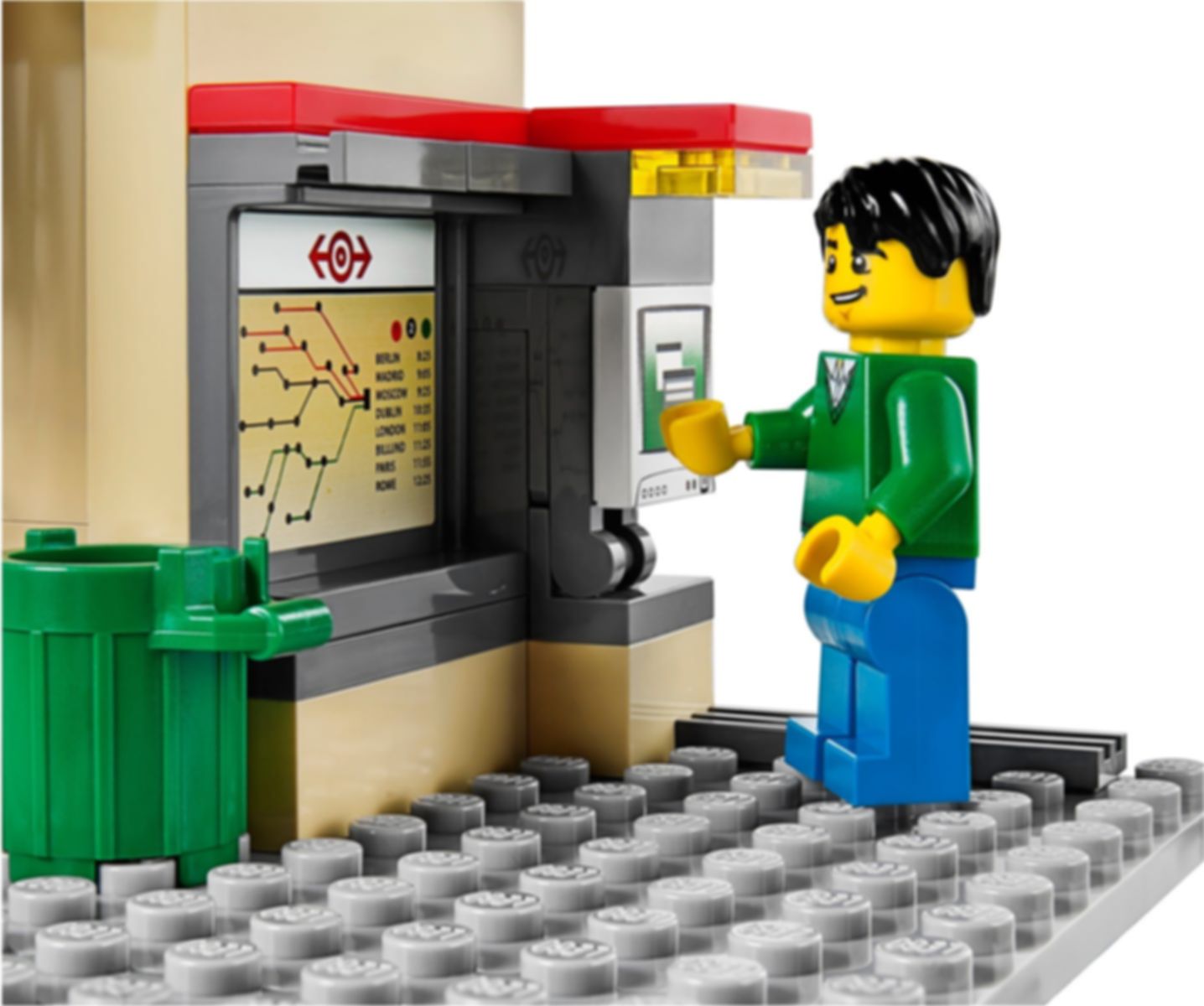 LEGO® City Estación de Ferrocarril partes