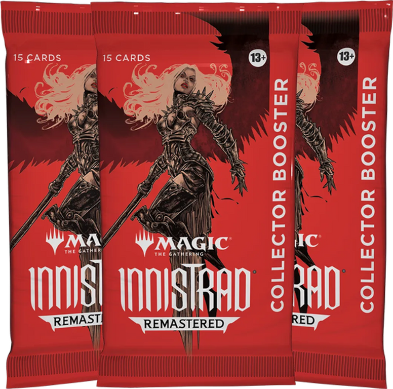 Magic: the Gathering - Innistrad Remastered Collector's Booster Box (12 boosters) kaarten