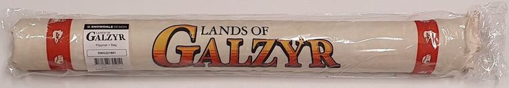 Lands of Galzyr: Game Mat and Bag caja