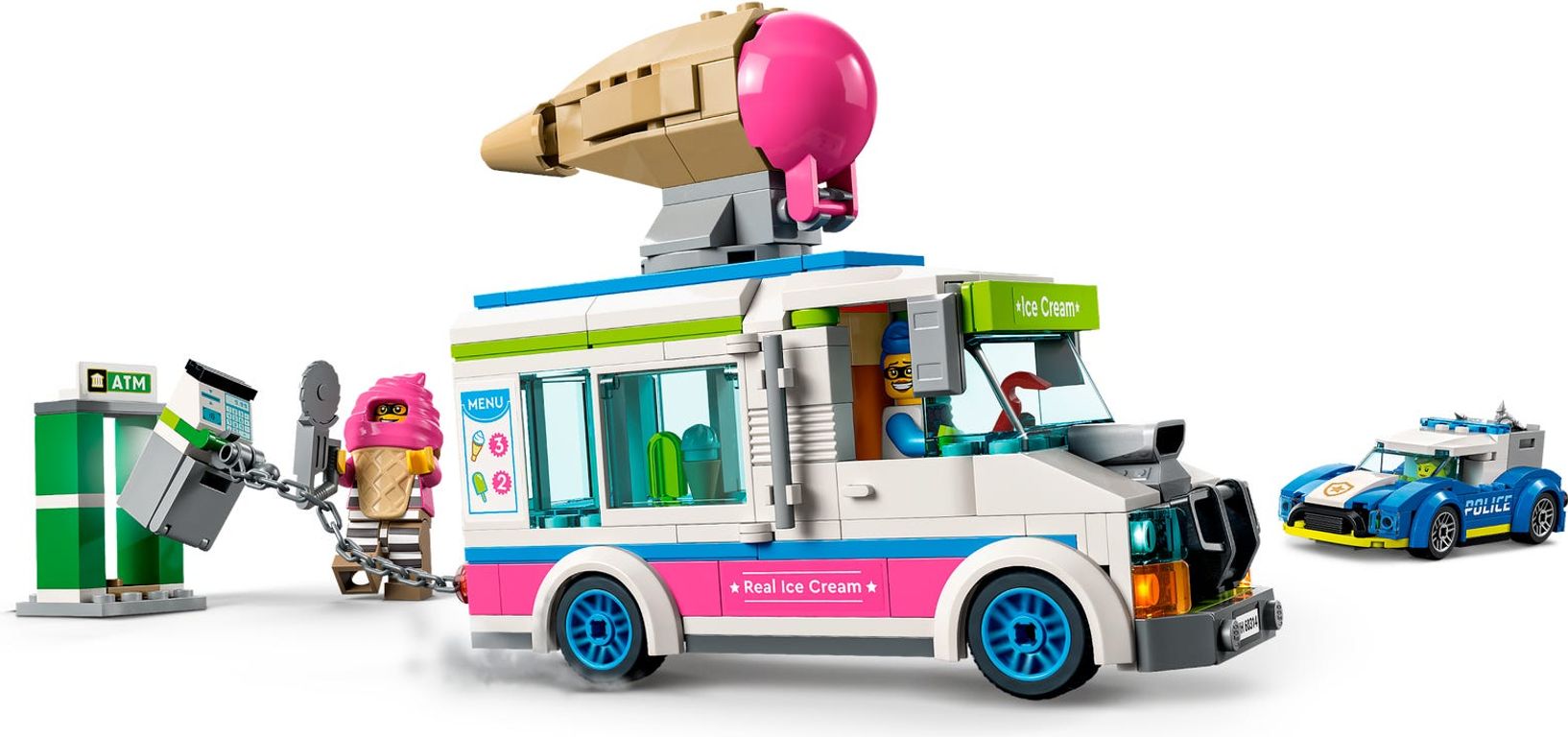 LEGO® City Ice Cream Truck Police Chase gameplay