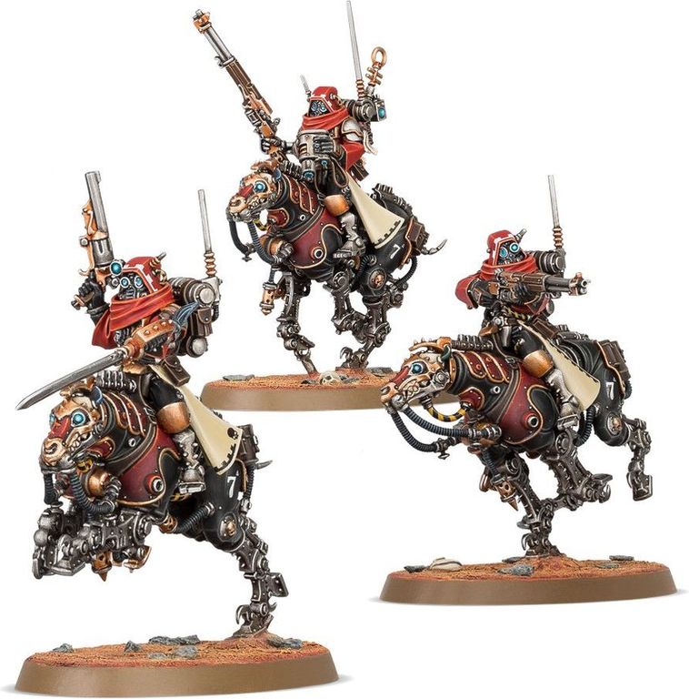 Warhammer 40,000: Adeptus Mechanicus - Serberys Raiders miniatures