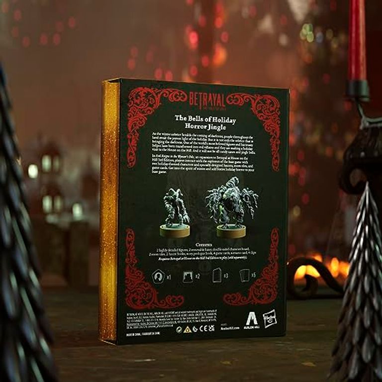 Betrayal: The Yuletide Tale – Evil Reigns in the Wynter's Pale back of the box