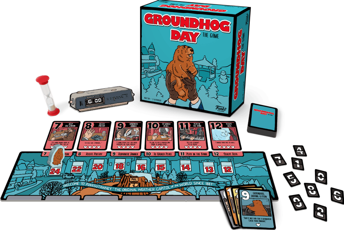 Groundhog Day: The Game components