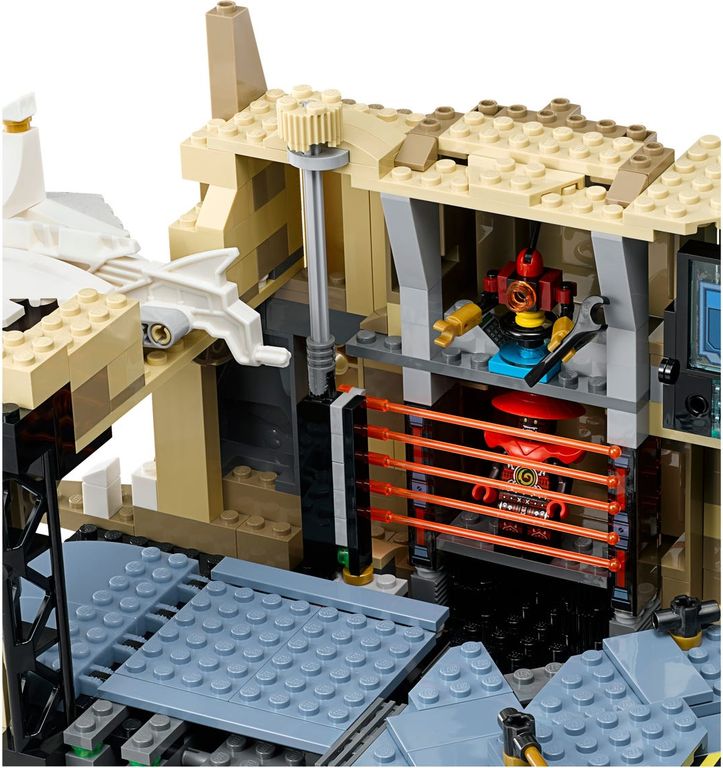 LEGO® Ninjago La grotte du Samouraï X composants
