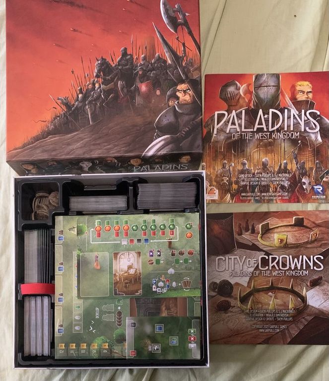 Paladines del Reino del Oeste: Mini expansión Vasallos caja