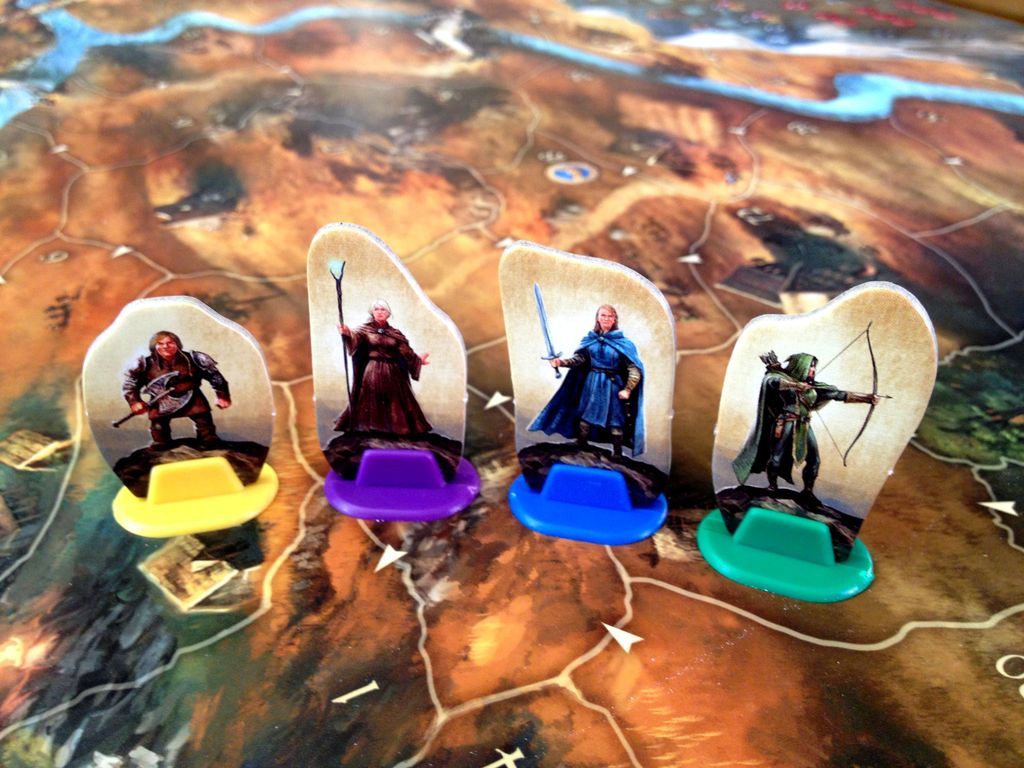 Legends of Andor components