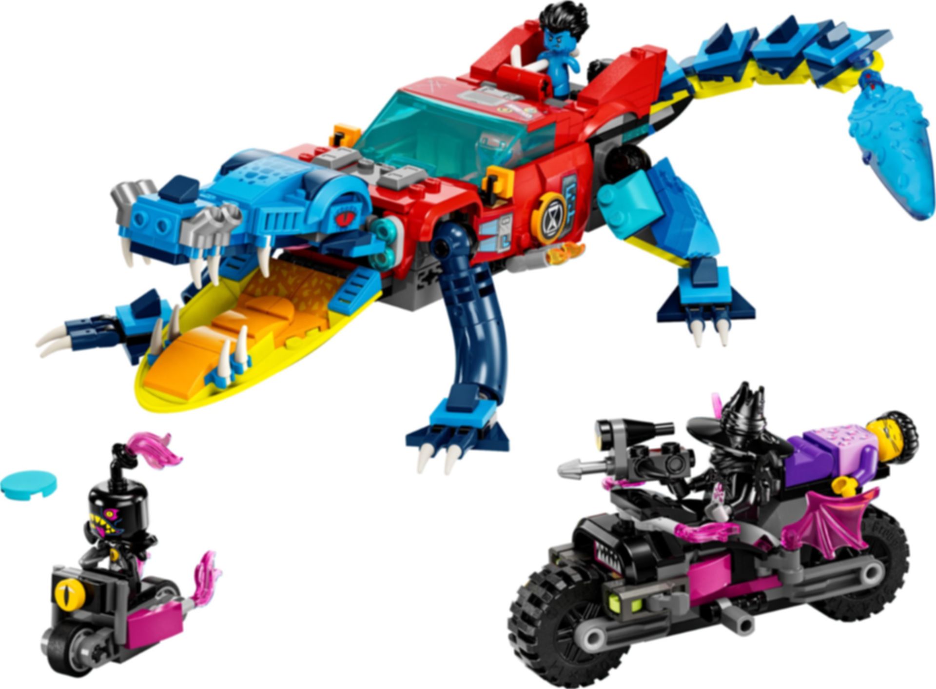 LEGO® DREAMZzz™ Crocodile Car components
