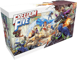 Freedom Five: A Sentinel Comics Board Game