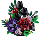 La composition florale sombre