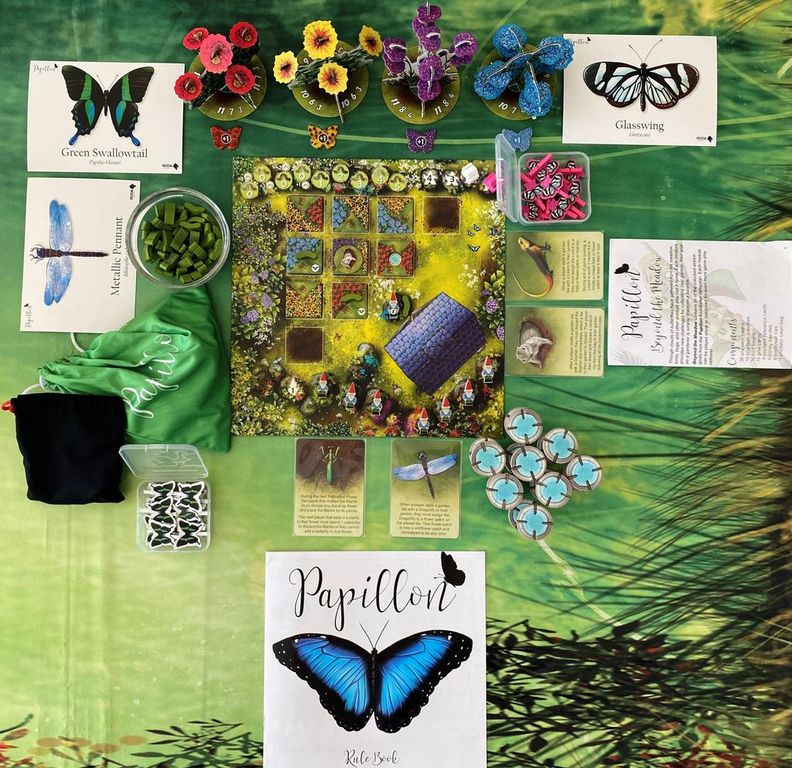 Papillon: Beyond the Meadow komponenten