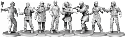 The Thing: Norwegian Miniatures Set miniatures