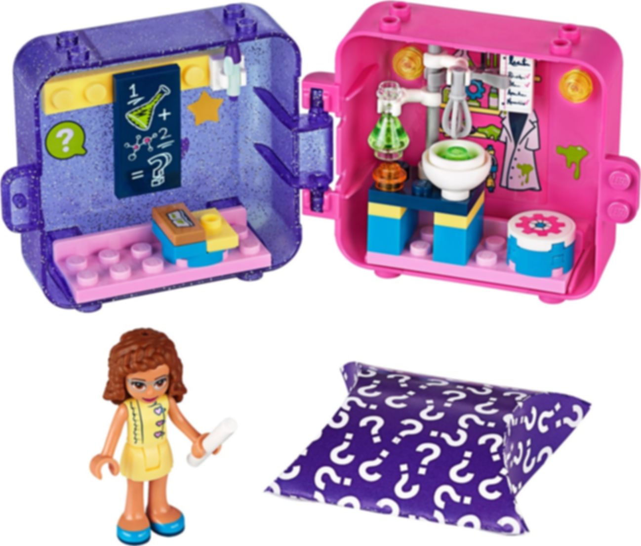 LEGO® Friends Olivia's Play Cube components