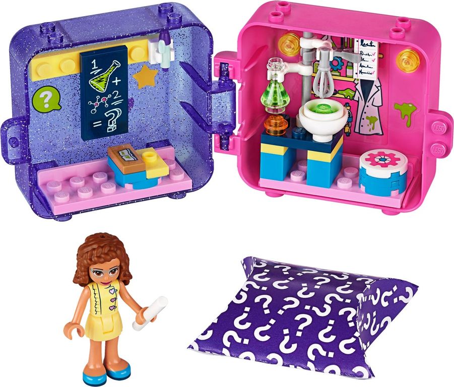 LEGO® Friends Le cube de jeu d'Olivia composants