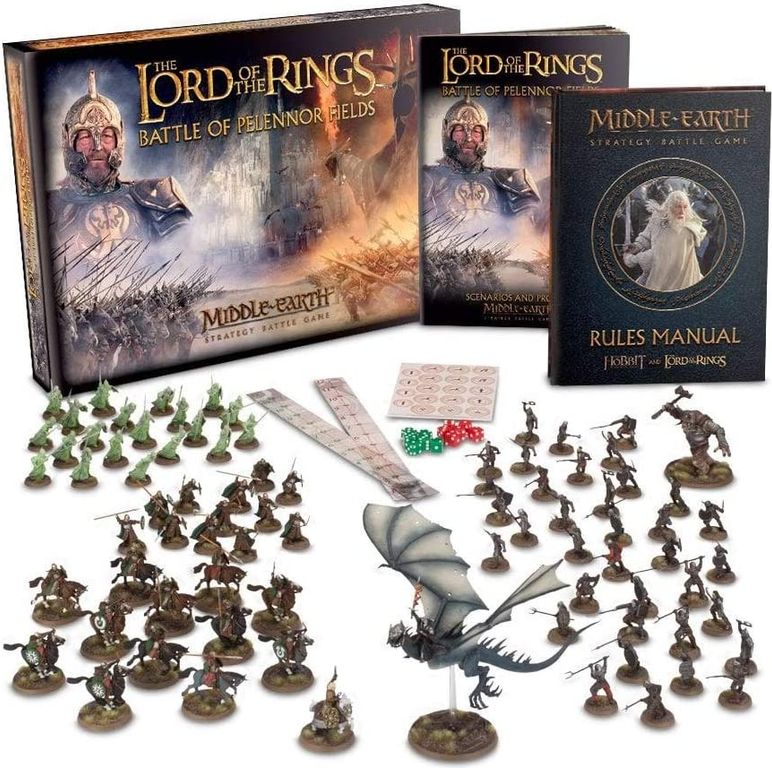 Middle-earth Strategy Battle Game: The Lord Of The Rings - Battle of Pelennor Fields components