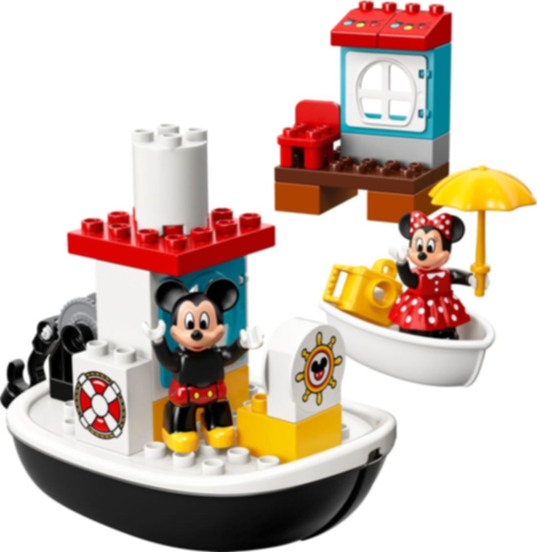 LEGO® DUPLO® Le bateau de Mickey composants