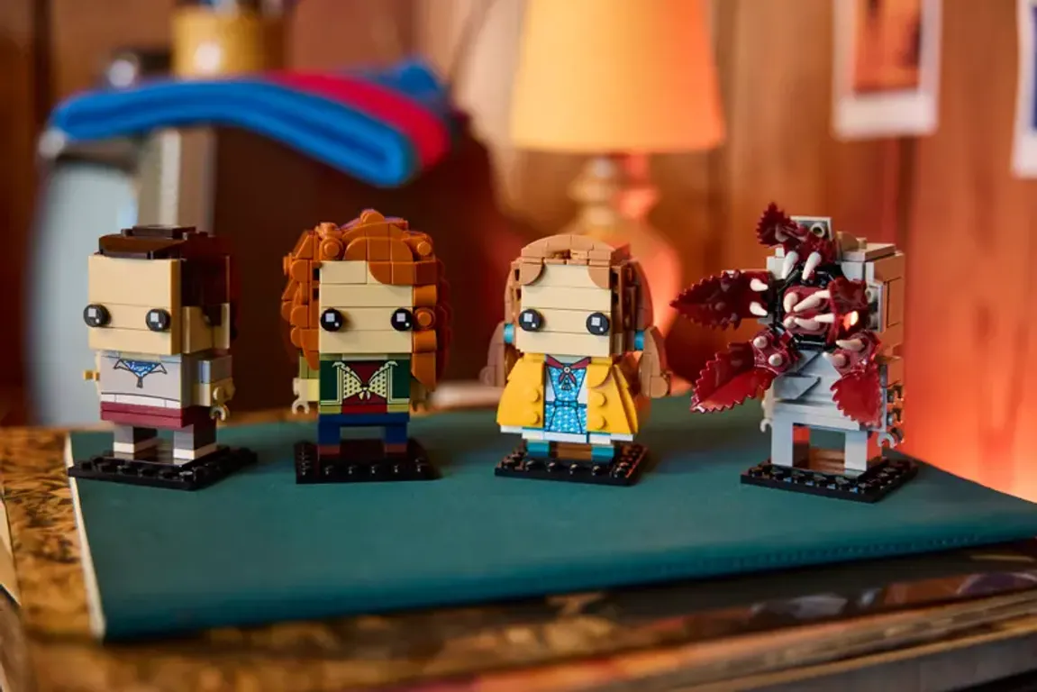 LEGO® BrickHeadz™ Eleven, Max, Demogorgon and Holly Figures