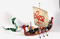 LEGO® Vikings Ship and Snake components